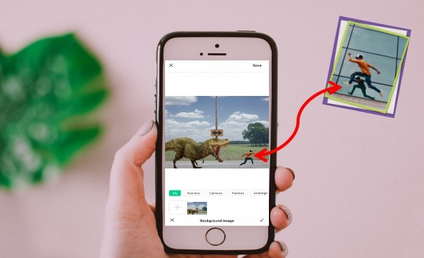 how to add objects into photos