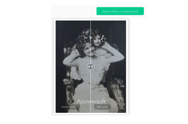 restore old photos apowersoft app