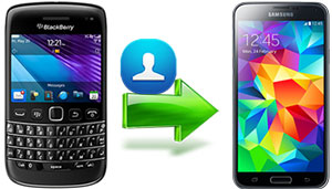transfer Blackberry contacts to Samsung Galaxy S5