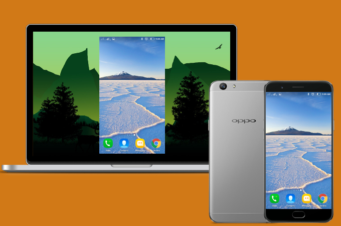 mirror oppo phone to pc