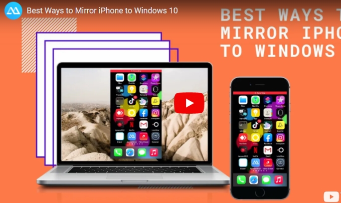 mirror iPhone to Windows 10