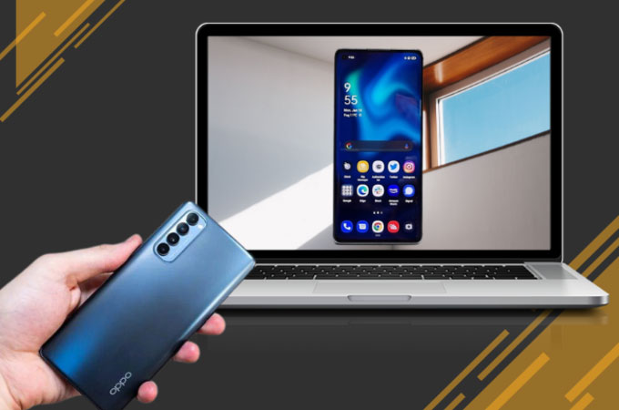 mirror oppo reno5 to pc