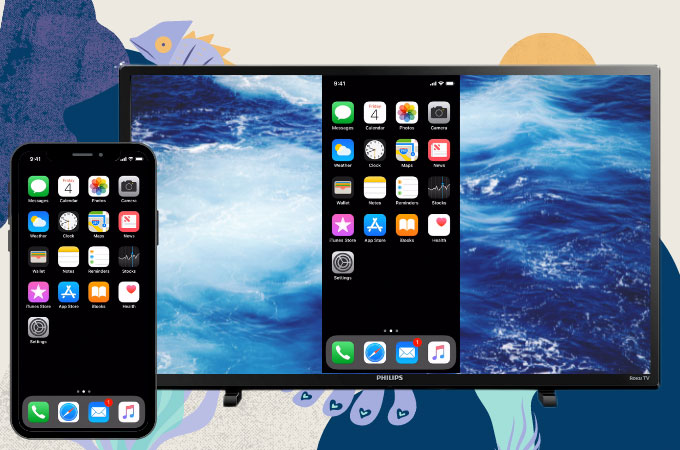 mirror iphone to philips tv