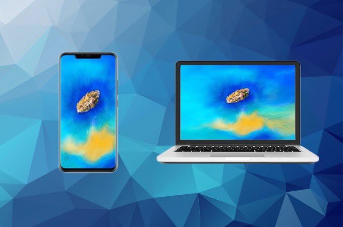 screen mirroring Huawei mate 20