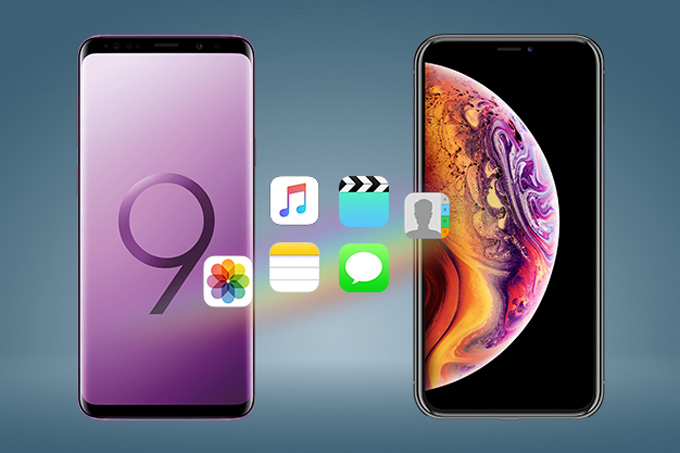 Trasnfer data from Samsung to iPhone XS