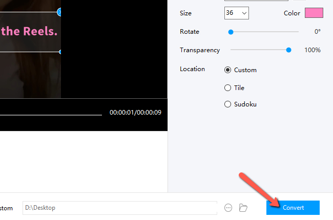 add captions on reels video using apowersoft download